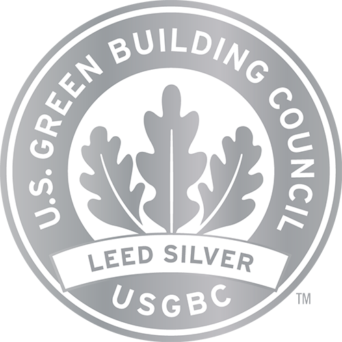 U.S. Green Building Council LEED Silver badge